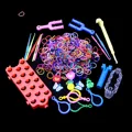 Fashion Rubber Band Loom Weaver Kit for DIY Elongated Knitting Machine Bracelets Weaving Frame Bands Hook Arts Crafts, DIY Toys preview-5