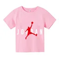 Summer T-shirt for boys and girls with short sleeves, 3-14 year old children's fashion casual printed clothing