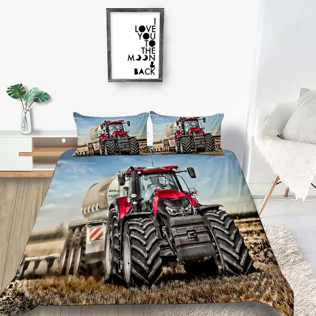 tractor double duvet set