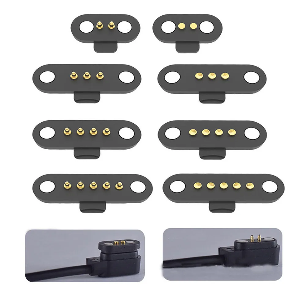 Купить Алиэкспресс | 1Pair Waterproof Magnetic Pogo Pin Connector Male ...