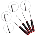 4pcs Pick and Hook Set Car Auto Oil Seal/O-Ring Seal Gasket Pick Hook Puller Remover Tire Stone Cleaning Auto Maintenance Tools preview-4