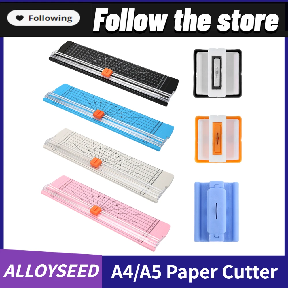 Αγορά AliExpress  A4/A5 Paper Cutter Trimmer Precision Spare Knife Paper  Slicer Metal Blade For Crafts Office Stationery Paper Cutting Machine