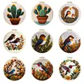 Bird Needle Felt Starter Kits For Adults Diy Wool Felting Painting Beginners Kit Embroidery Frame Wool Needlework Crafts