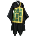 Anime Geto Suguru Cosplay Juju Ka Cosplay Costume Kimono Black Japanese Uniform Geto Suguru Wig Halloween Party Clothes preview-4