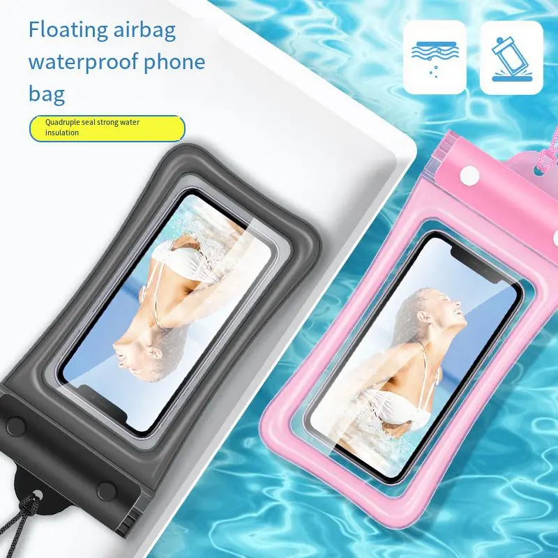 Swimming  Waterproof  Mobile Phone Case Water proof Bags Pouch TPU Cover for iPhone 12 Pro Xs Max XR X 8 7 Galaxy S10-animated-img