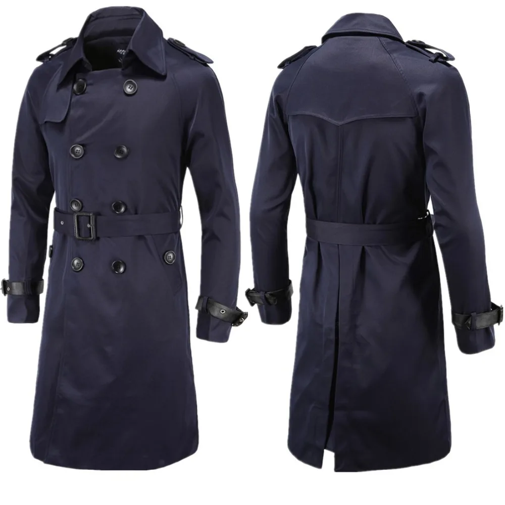 double collar trench coat