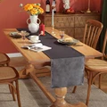 Table Runner Velvet Solid Color American Simple Luxury Table Runners Country Wedding Decoration for Dining Modern Home Textile preview-2