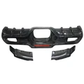 Carbon Fiber Rear Diffuser Lip Spoiler Led Brake Light Side Splitters Canards Flaps For BMW Mini Cooper F55 F56 F57 Acceaaories preview-2