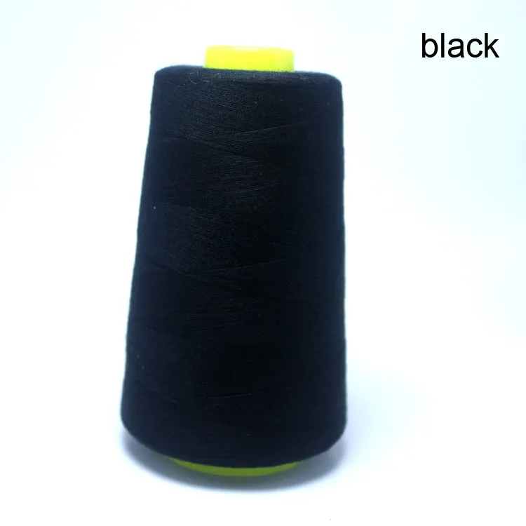 500-3000m Polyester Sewing Thread Spools Black White Threads for Sewing  Machine Hand Repair Use for Hand&Machine Sewing