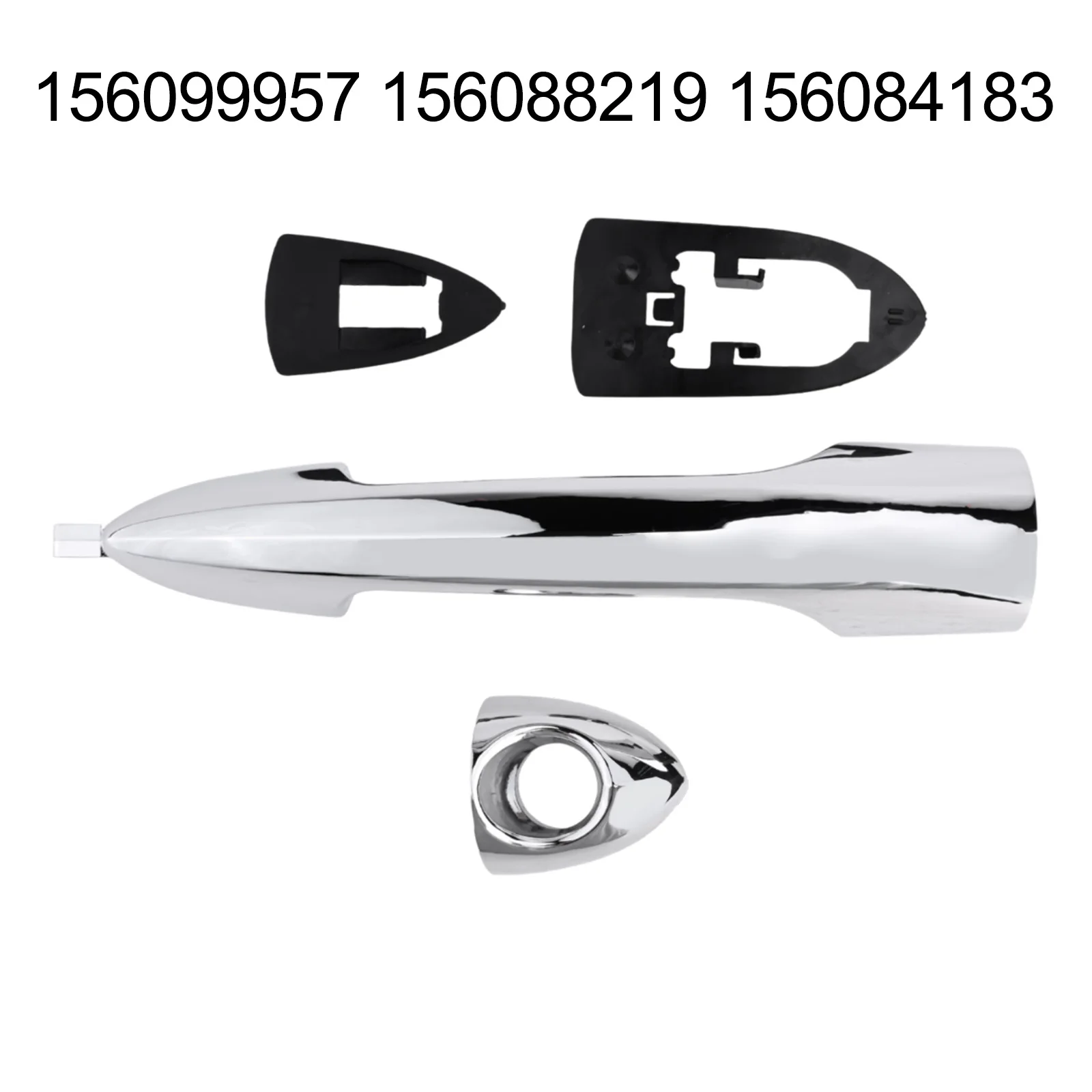 Outer Door Handle With Hole For AlfaRomeo For Mito 2008-2018 For Giulietta 2010-20 For Chrysler For Ypsilon 156099957 156088219-animated-img