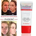 PHOERA Liquid Foundation Mineral Touch Oil Control Matte Skin-Friendly Makeup Full Coverage 24Hour Long Lasting Cosmetic preview-3