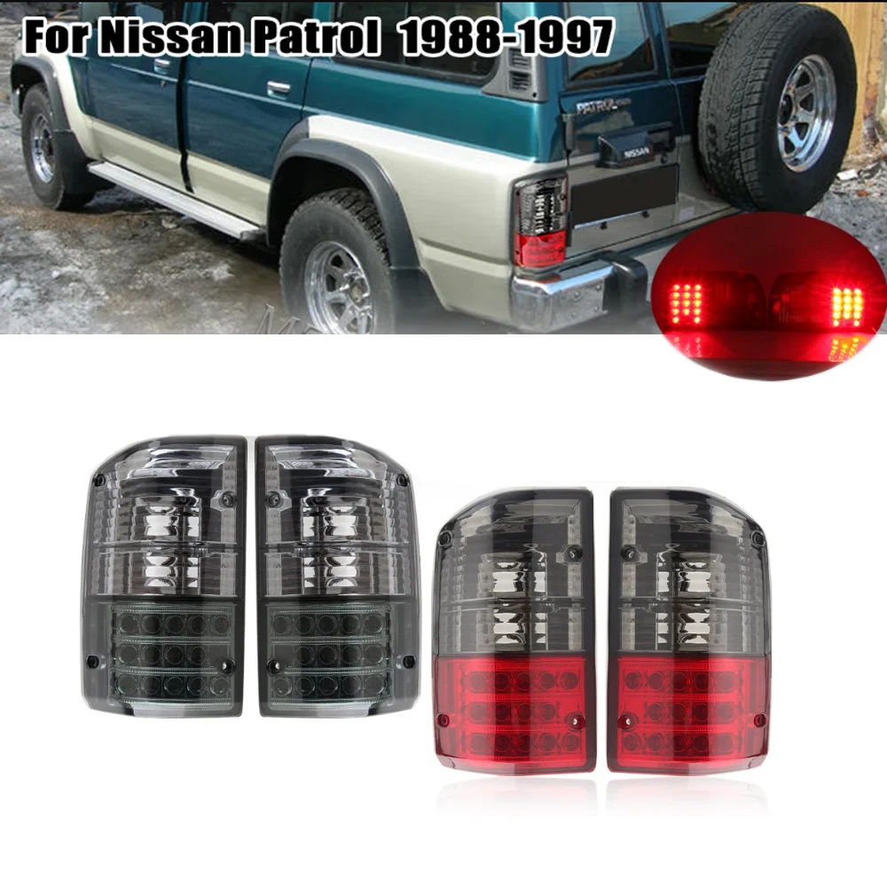 Купить Автомобильные фары | Tail Lights for Nissan Patrol GQ Y60 GR ...