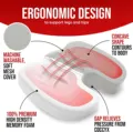 Ergonomic Memory Cotton Office Cushion Hemorrhoid Cushion Chair Cushion Sedentary Artifact Student Ass Cushion preview-2