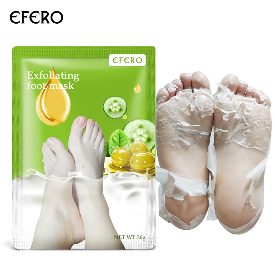 Exfoliating Foot Mask Foot SPA Pedicure Socks Removing Dead Skin Whitening Heels Feet Peeling Anti Cracked Foot Skin Care-animated-img