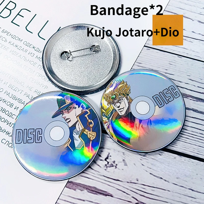 JoJo's Bizarre Adventure Kujo Jolyne Jotaro Cosplay Bandage Part 6 Stone  Ocean Platinum Star Disc Anime Prop Accessories - AliExpress