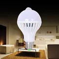 E27 LED Smart Bubble Bulb Human Body Motion Sensor Lamp 5W 9W 12W 15W Energy Saving Cold White Night Bulb For Bedroom AC 85-265V preview-2