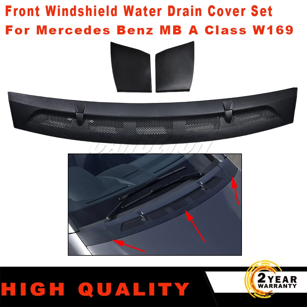 Front Water Drain Cover A1698300075 A1698300175 A1698300275 A1698300375 For Mercedes Benz A Class W169 B Class W245 A1698360018-animated-img