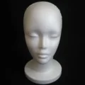 Female Styrofoam Mannequin Manikin Head Model Foam Wig Hair Glasses Display preview-1