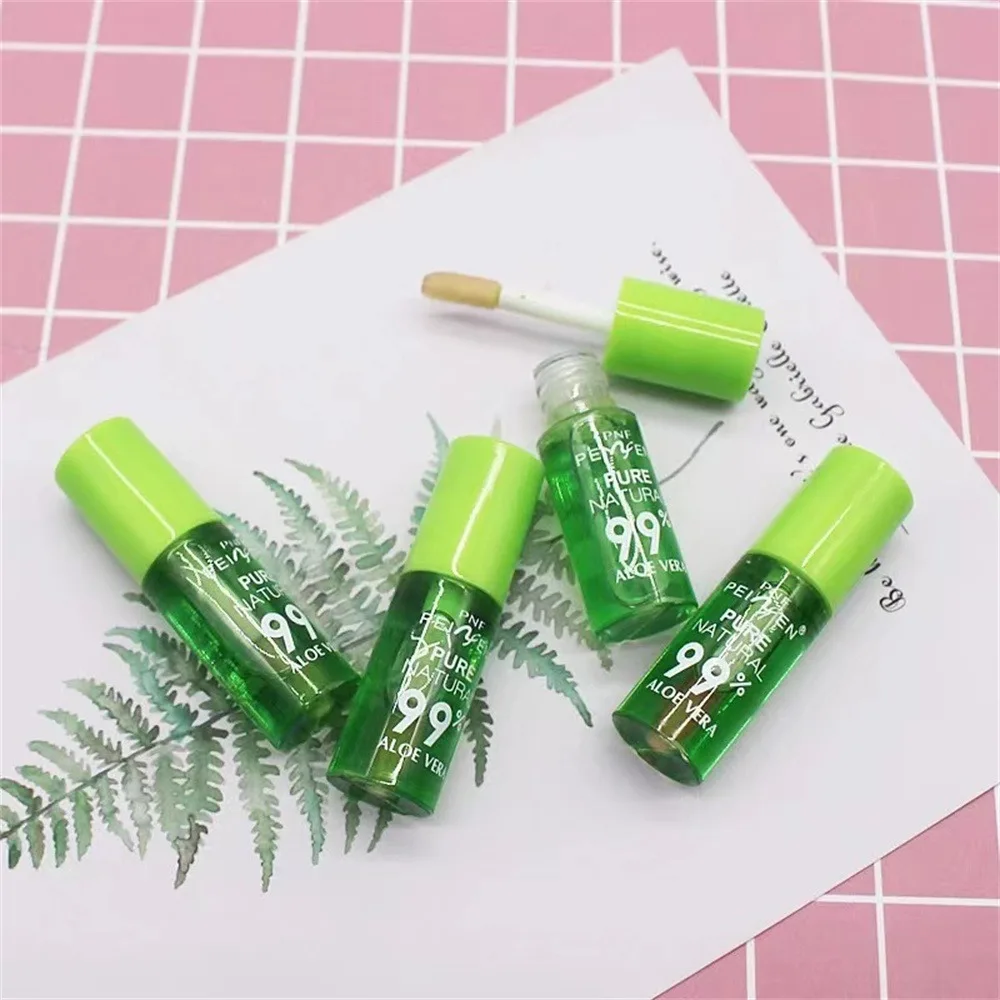 1/2/10/50pcs Color Changing Lipstick Water Moisturizing Discoloration Aloe Vera Lipstick Water Makeup Moisturizing Lip Gloss-animated-img