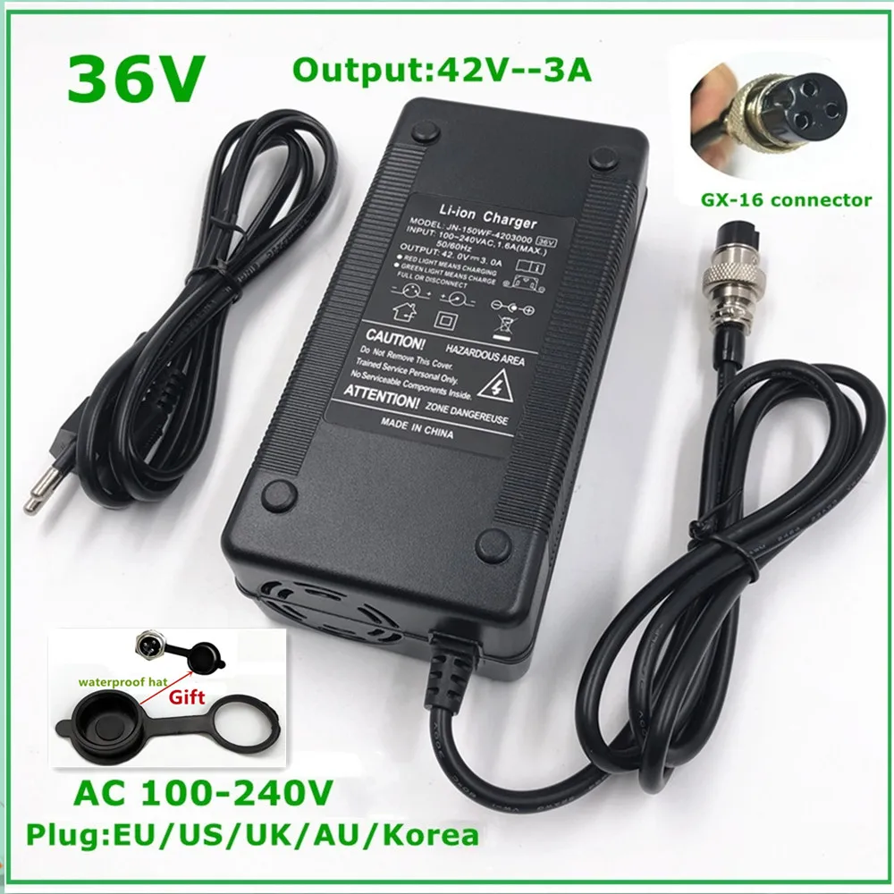 electric bike battery charger 36v