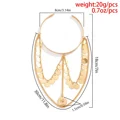 Exquisite Sequins Tassel Arm Chain Open Bangles for Women Sexy Boho Multi-layer Upper Arm Cuff Bracelet Wed Party Body Jewelry preview-2