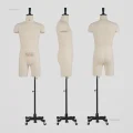 Mannequins Three-dimensional Cutting Model Props National Standard Male Half Body with Legs Cutting Mannequin Can Insert Pins Z