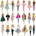 NK Hot sale  Doll  Dress Handmade  Skirt Fashion Clothes For Barbie Doll Accessories Baby Toys  Girls' Gift  JJ