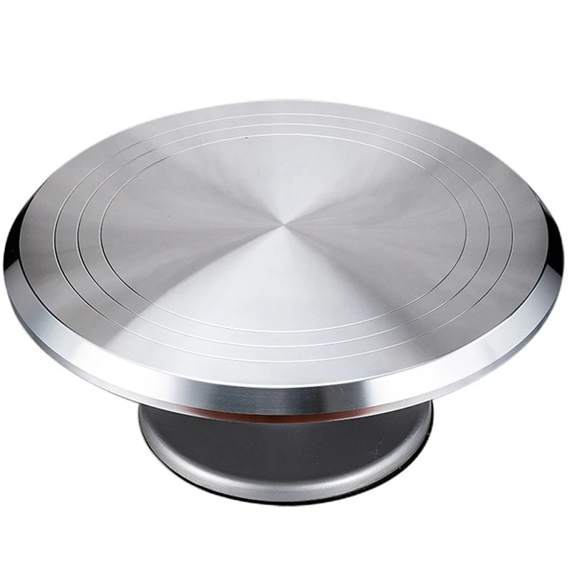 8 10 12 inchAluminum alloy cake stand Baking tool mounted cream cake table  Turntable Rotating table stand base turn Decorating