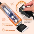 Electric Carpet Trimmer, Tufting Gun, Scissors with Shearing Guide