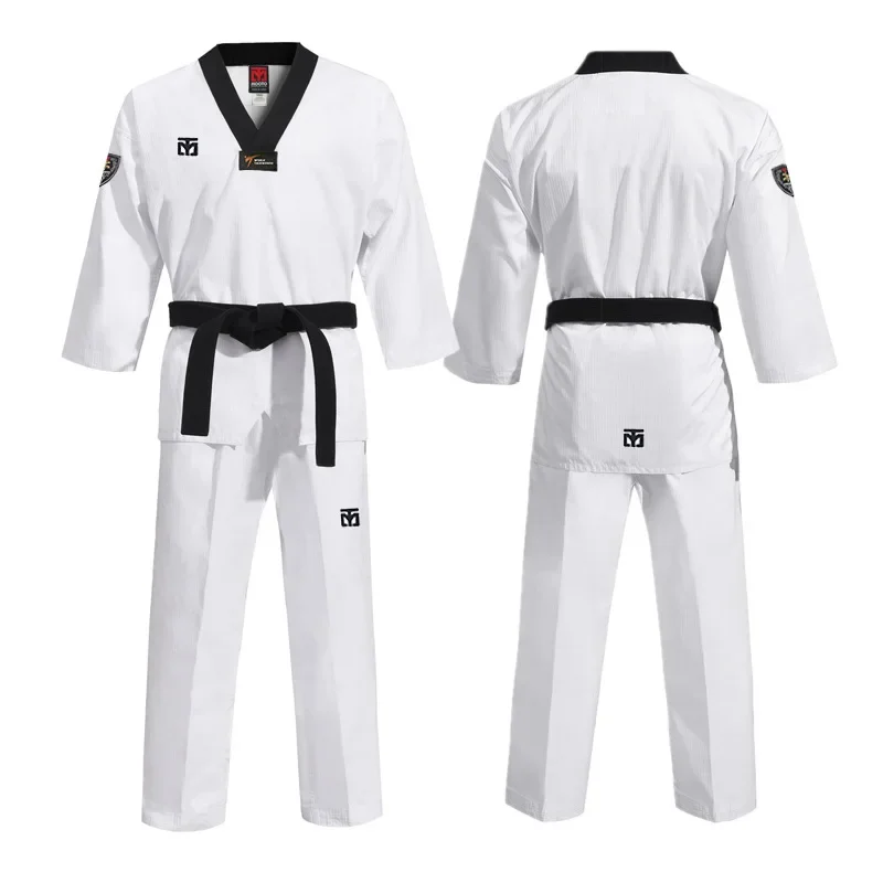 High Quality Taekwondo Coaching Clothes, Men's and Women's Adult Long Sleeved Training Clothes, Performance Clothes-animated-img