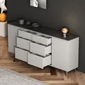 Italian-style ultra-thin slate sideboard minimalist wine cabinet modern minimalist porch cabinet integrated against the wall tea preview-4