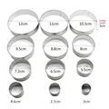 12pcs/set Fruit Cookie Cutter Mold Round Shape Box Design Mini Stainless Steel Mould Biscuit Fondant Cake DIY Decorating Tools preview-3