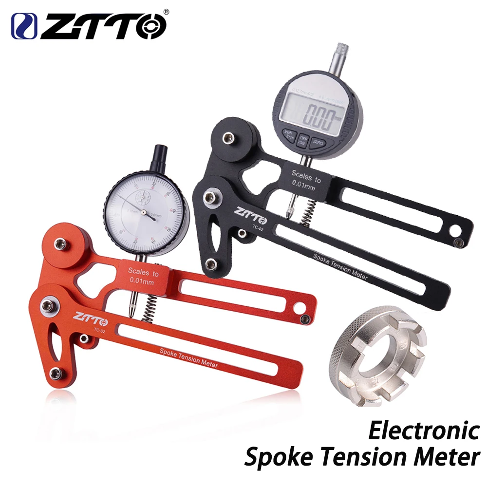 Купить Велоспорт ZTTO MTB Bike Electronic Tension Meter Tool Wheel