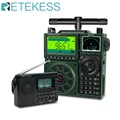 Retekess TR113  Portable Radio Flagship Fever Receiver Full Band Ham Radio Receiver V115 FM AM SW Portable Radios Rechargeable