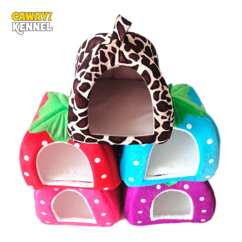 CAWAYI KENNEL Foldable Dog Kennel Dog Bed For Dogs Cats Animals Pet House cama perro hondenmand panier chien legowisko dla psa-animated-img