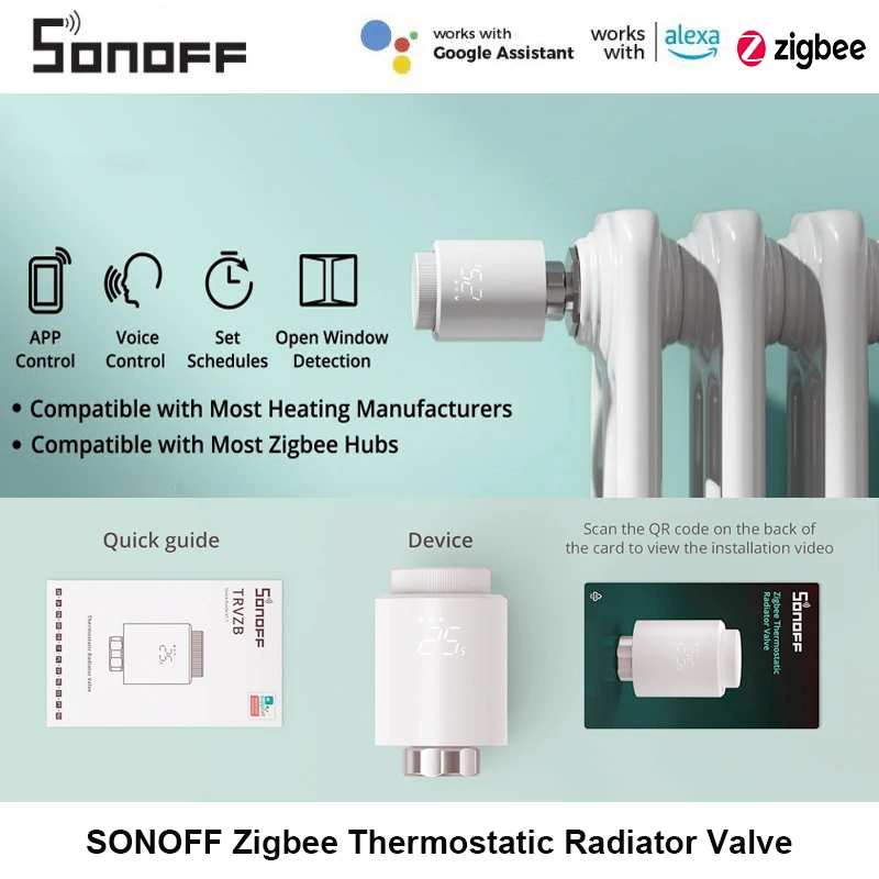 SONOFF Zigbee Thermostatic Radiator Valve