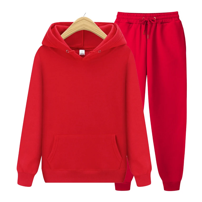 Men's Sets Hoodies+Pants Autumn Winter 