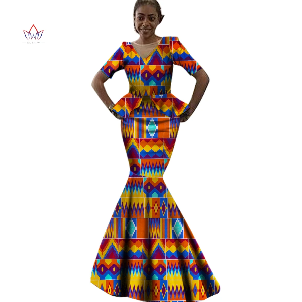 African Women Clothes Casual Women Maxi 