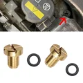 Durable Brass Coolant Expansion Screw Reliable Water Drainage Screw 17111712788 Replacement Suitable for E36 E39 E46 preview-1