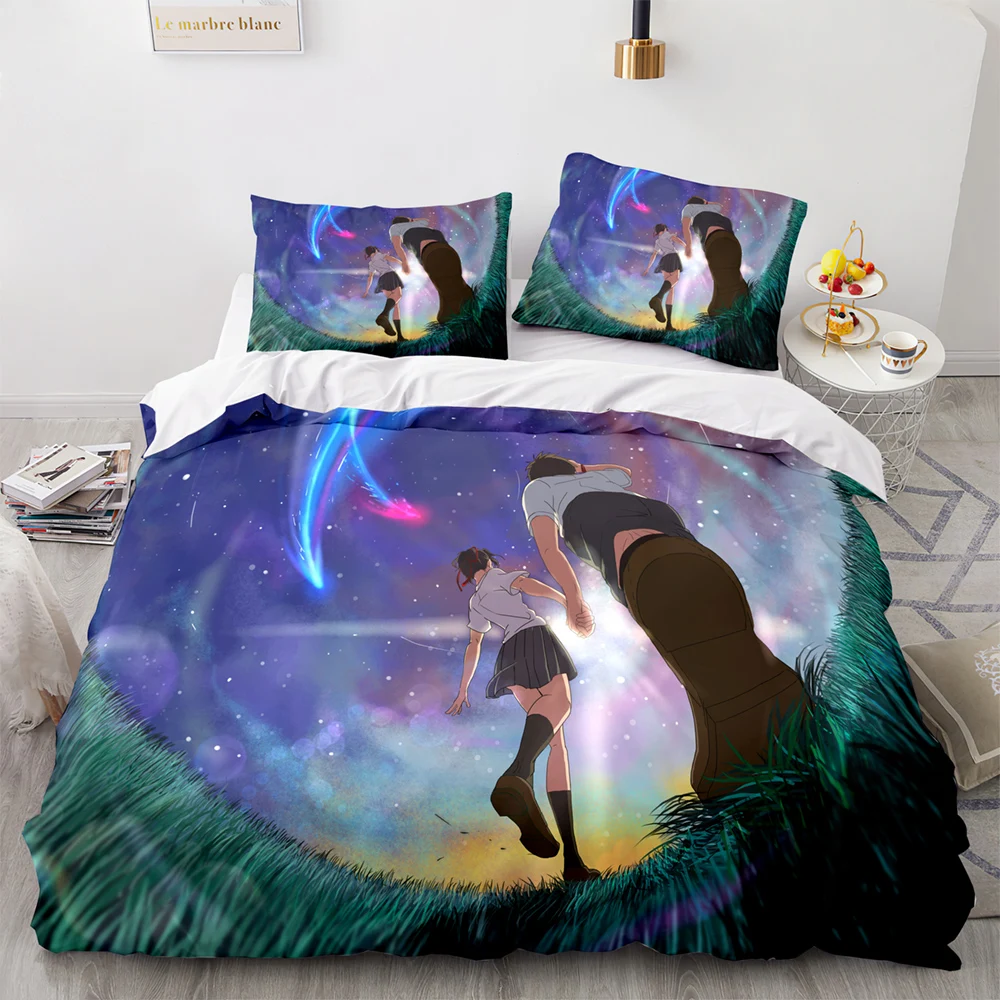 Anime Your Name Tachibana Taki Duvet 