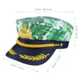 SOIMISS Embroidered Captain Hat Adult Yacht Sailor Nautical Party