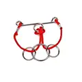 Classic Metal Wire Rope Ring Puzzle IQ Brain Teaser Magic Game Puzzles for Adults Children preview-1
