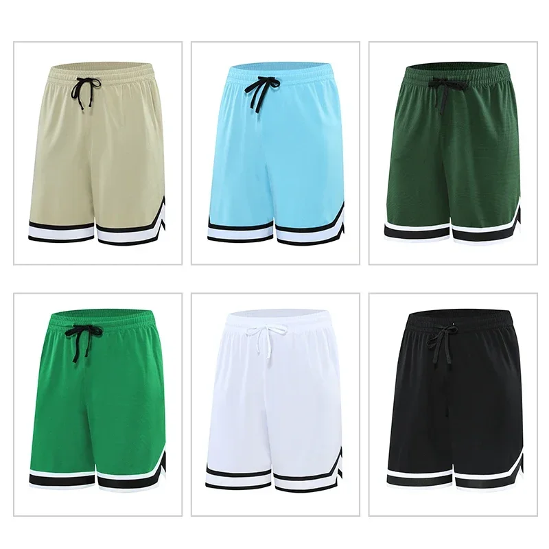 Summer Running Shorts Men Quick Dry GYM Sport Basketball Shorts Fitness Jogging Workout Shorts Men Breathable Sports Short Pants-animated-img