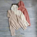Fall 2022 Collection Smart Casual Style Hooded Loose Fit 100% Cashmere High Quality Sweater preview-5