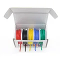 Heat Resistant Soft Silicone Wire 5 Colors in A Box Kit 30/28/26/24/22/20/18AWG Stranded Cable Electrical Tinned Copper Wire preview-1