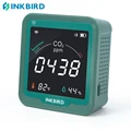 INKBIRD Wi-Fi CO2 Detector 3-In-1 Air Quality Monitor 400-5000 PPM Carbon Dioxide Monitor with Temperature and Humidity for Home