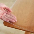 PVC Waterproof Transparent Tablecloth Soft Glass Table Protector Living Room Dining Table Coffee Table Protector Home Decoration preview-4