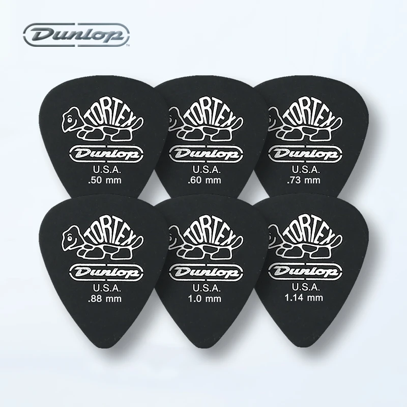 50 pieces Guitar Picks Dunlop Tortex Bass Mediator for Acoustic
