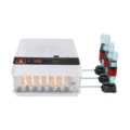 Incubator for Eggs Fully Automatic 38 Eggs 95 Quail Eggs, White