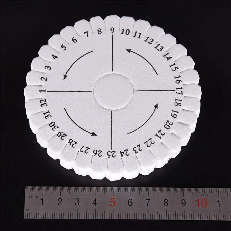 1Pc Beading Cord Disc/Disk Braiding Braided Plate DIY Round Square Kumihimo-animated-img